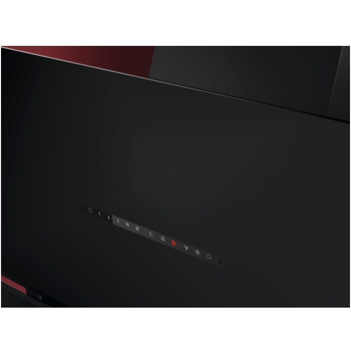 AEG NDV9791AT 90cm Chimney Cooker Hood, Black, A+ Rated