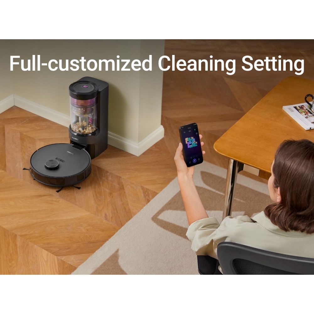  NERE20PLUSBK Robot Vacuum Cleaner, Purple