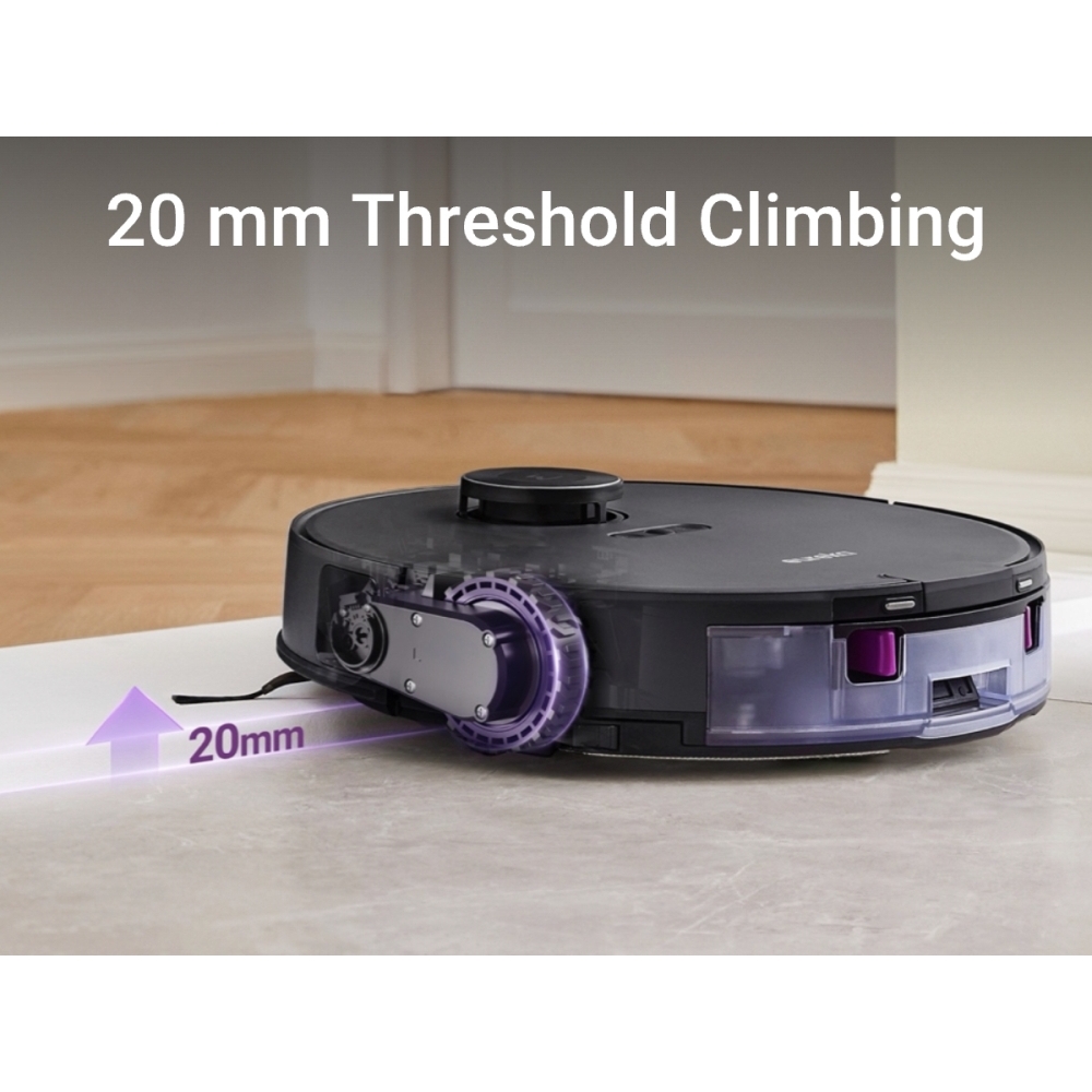  NERE20PLUSBK Robot Vacuum Cleaner, Purple