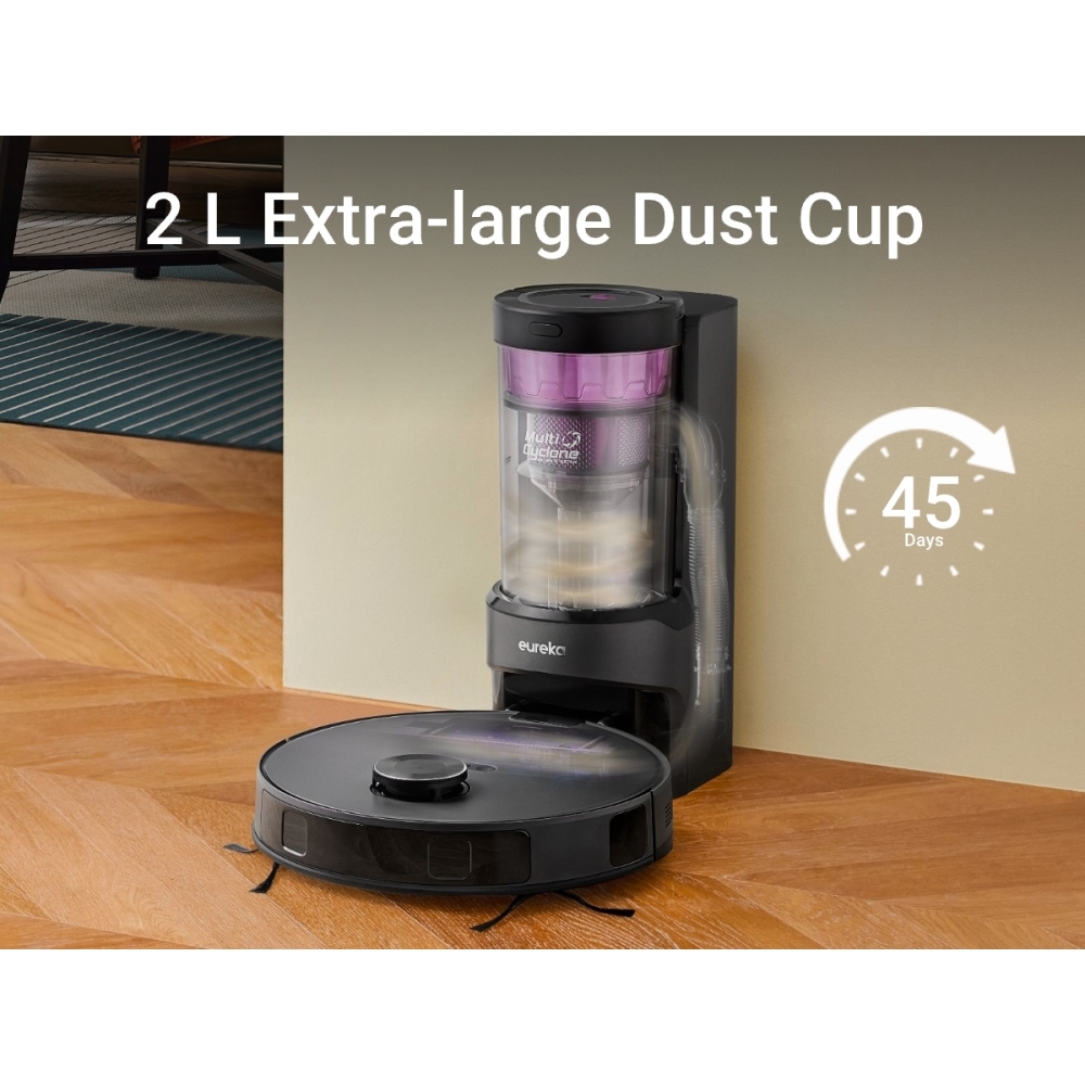  NERE20PLUSBK Robot Vacuum Cleaner, Purple