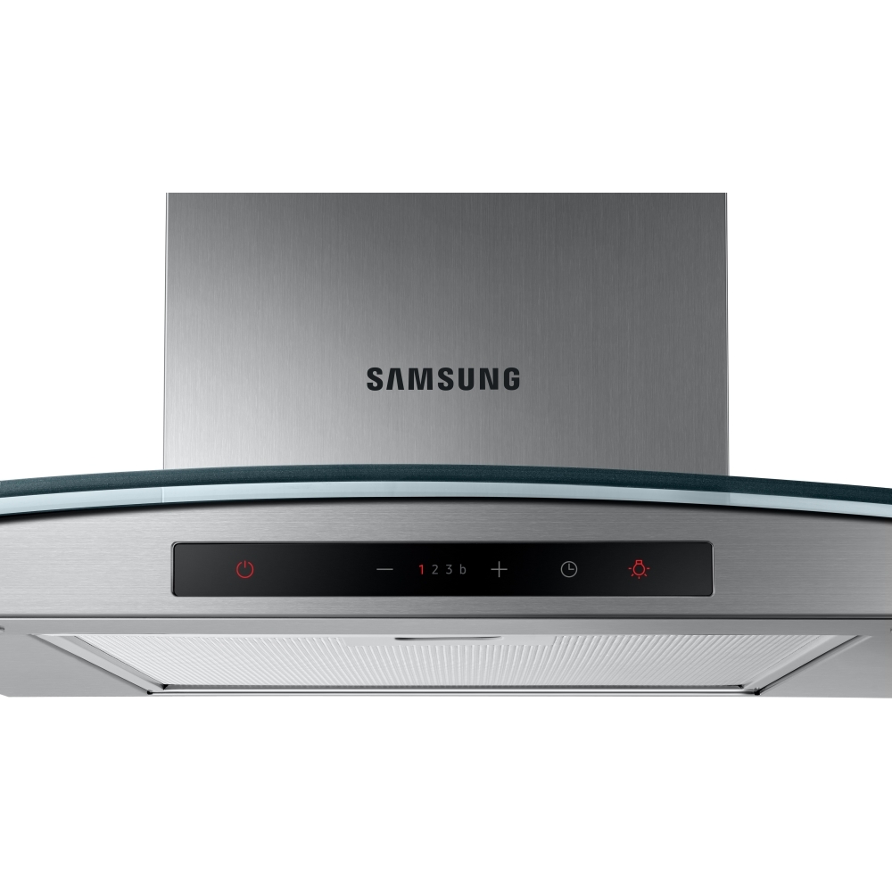Samsung NK36C5070DS 90cm Chimney Cooker Hood, Stainless Steel, B Rated