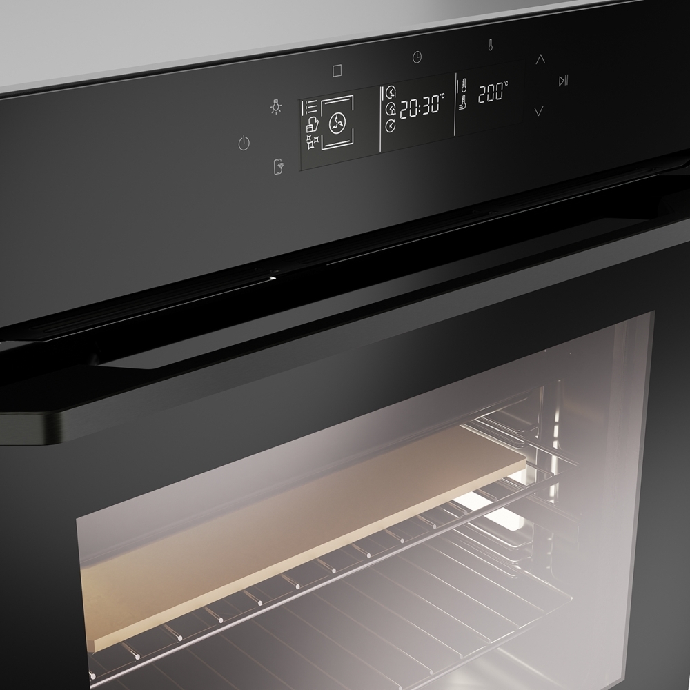 DeLonghi NKM 17 NL NDG Built-In Electric Single Oven, Black, A+ Rated
