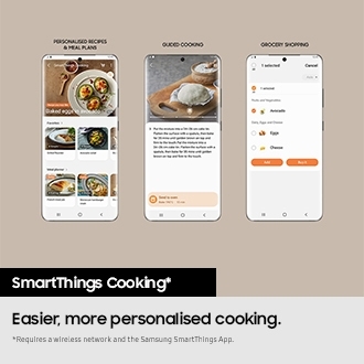 Samsung NQ5B4513GBS Series 4 Integrated Microwave with SmartThings