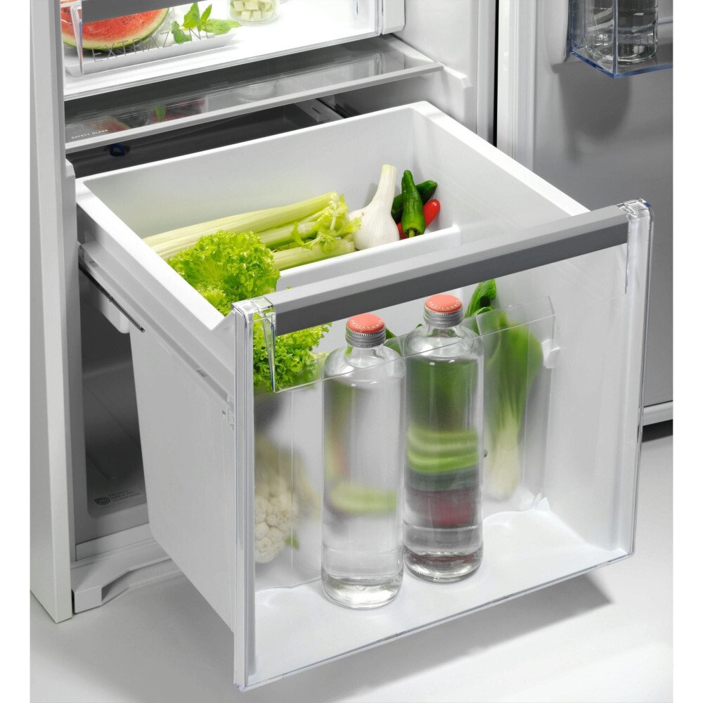 AEG NSK6D181EC Built-In Larder Fridge, Fixed Hinge, E Rated