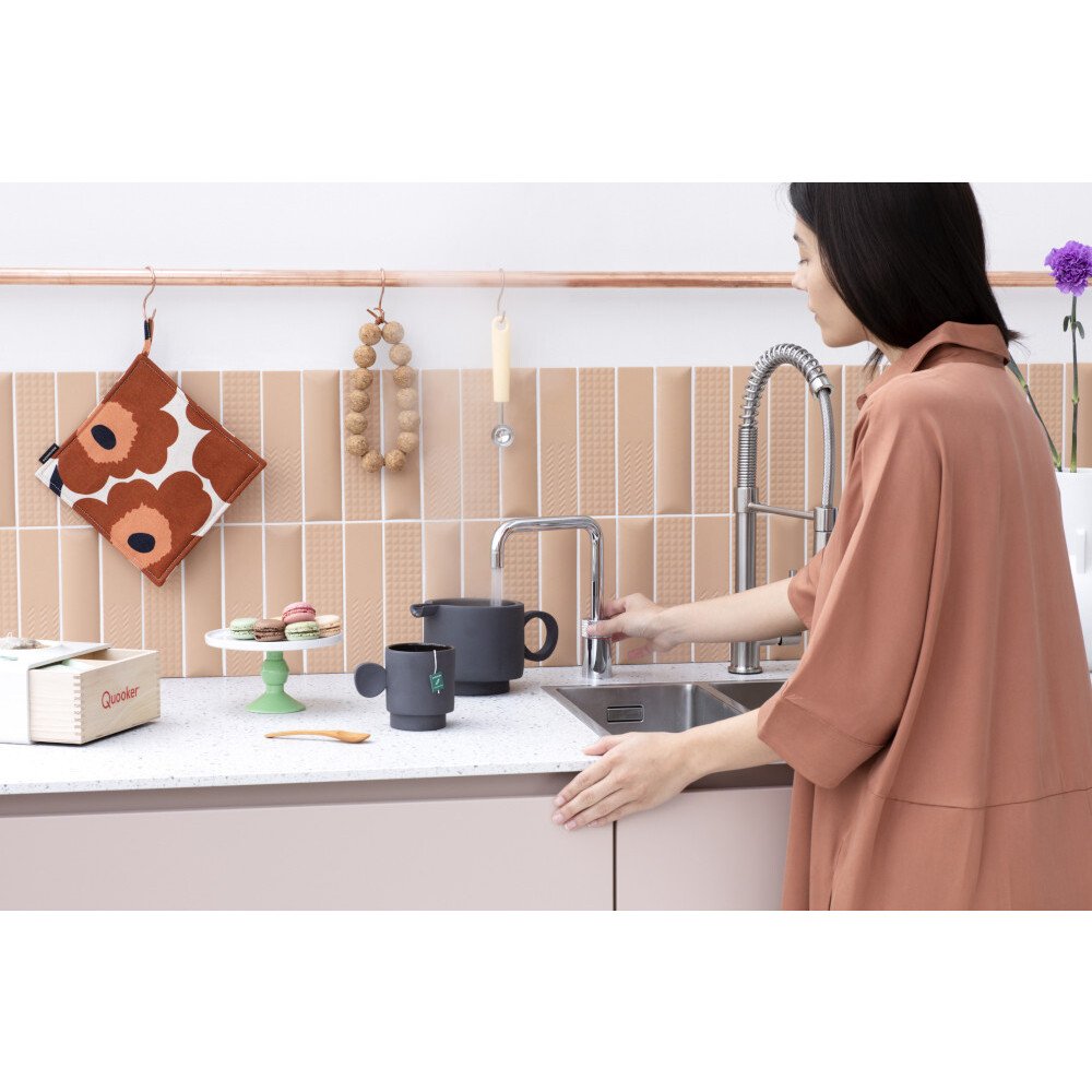 Quooker NSCHR Nordic Square Tap (Tap Only), Chrome