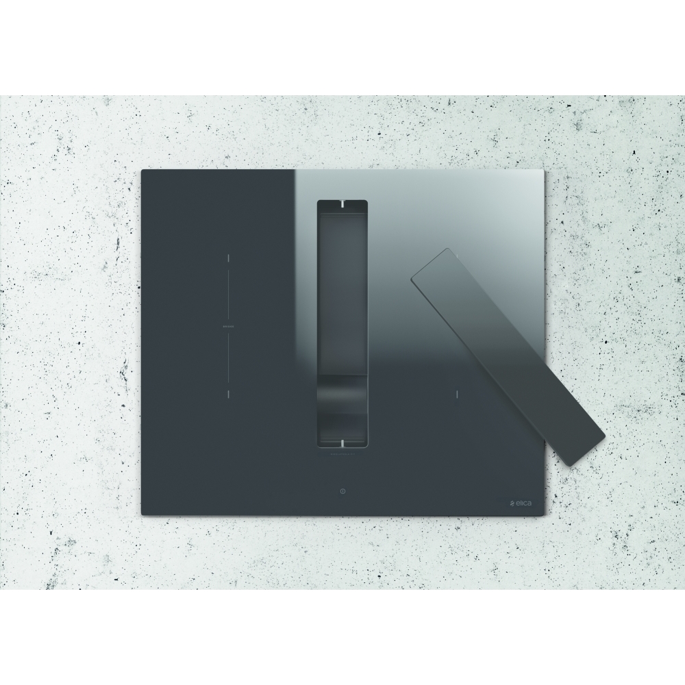 Elica NikolaTesla NT-FIT-60 60cm Vented Hob, Black, A Rated