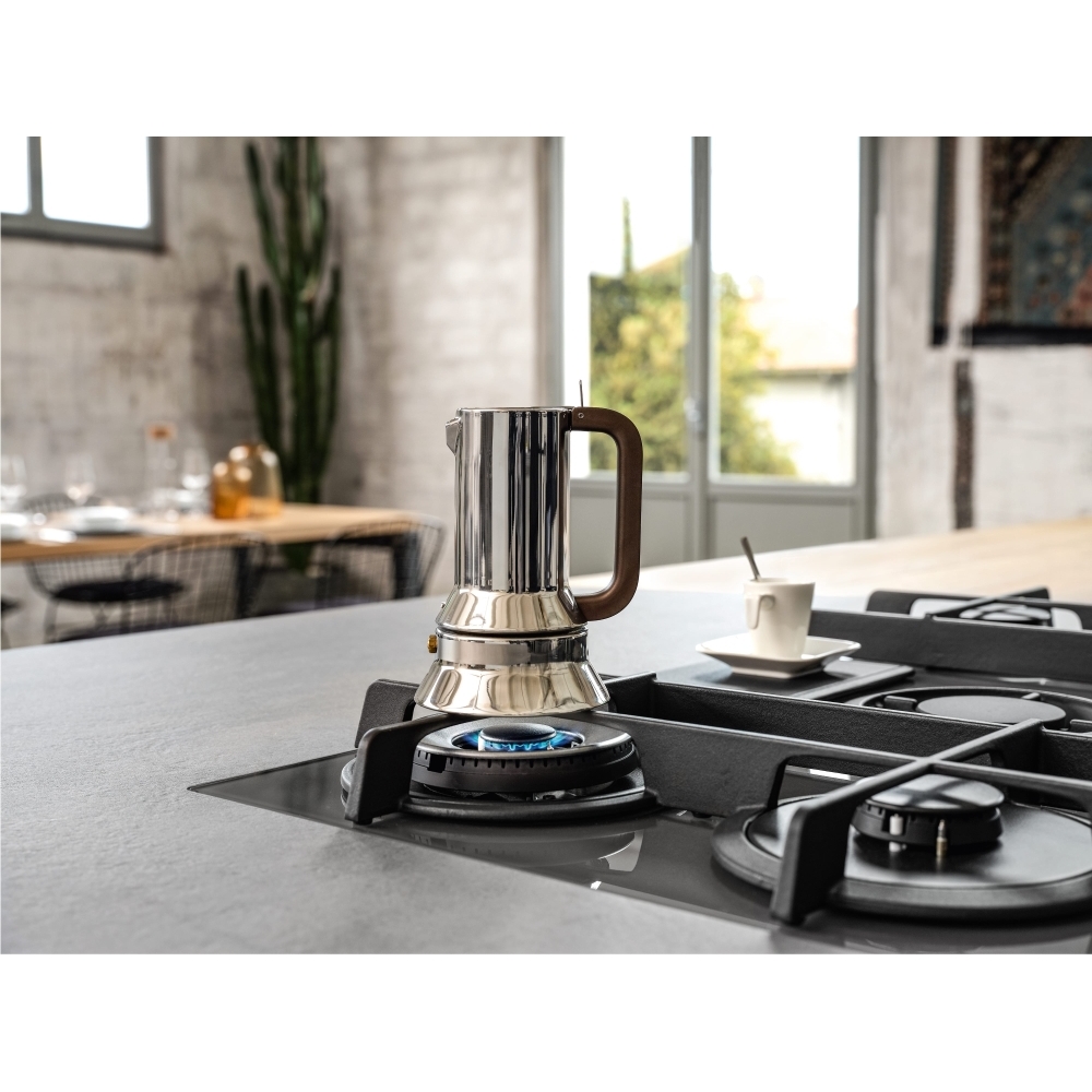 Elica NT-FLAME-EVO-BL NikolaTesla Flame 88cm Gas Vented Hob, Black, A++ Rated