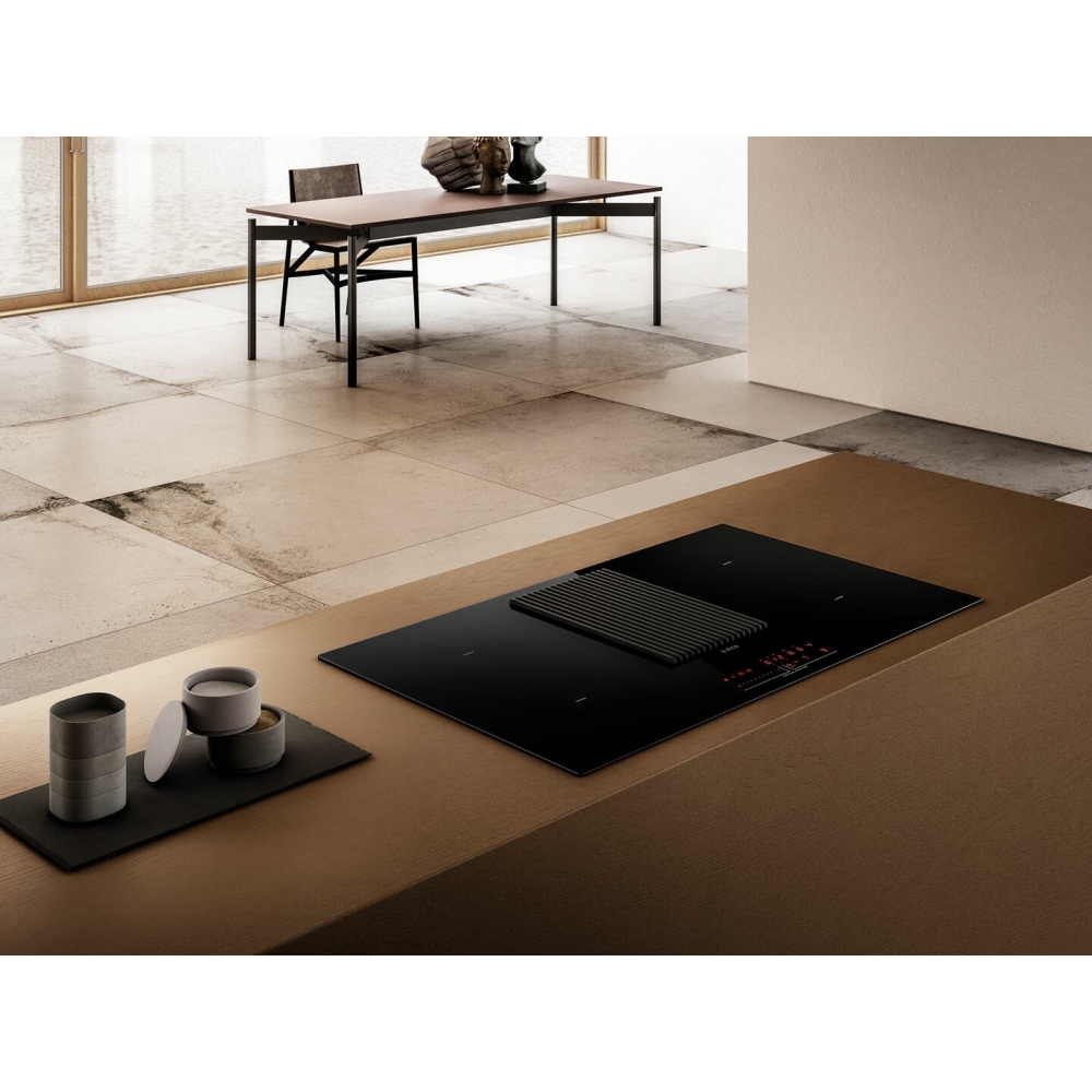 Elica NT-PRIME-PLS-S 83cm Vented Hob, Black, A Rated