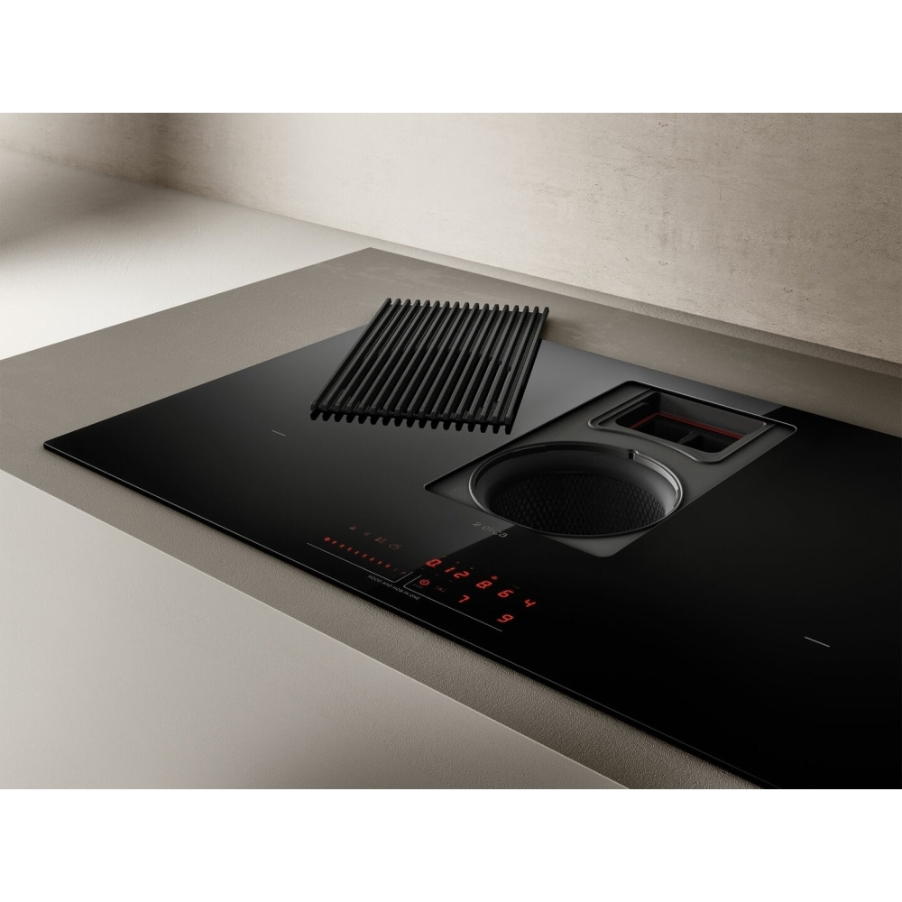 Elica NT-PRIME-PLS-S 83cm Vented Hob, Black, A Rated
