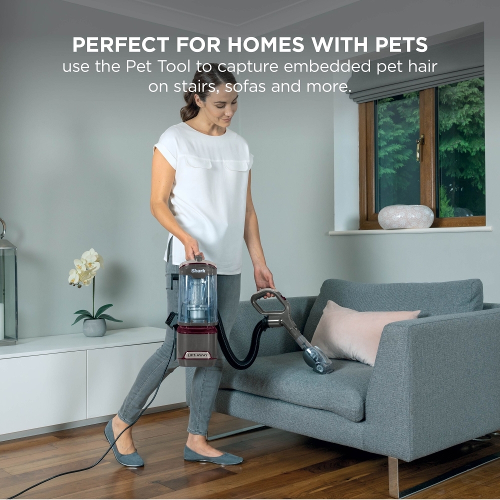 Shark NV603UK Upright Vacuum Cleaner, Grey