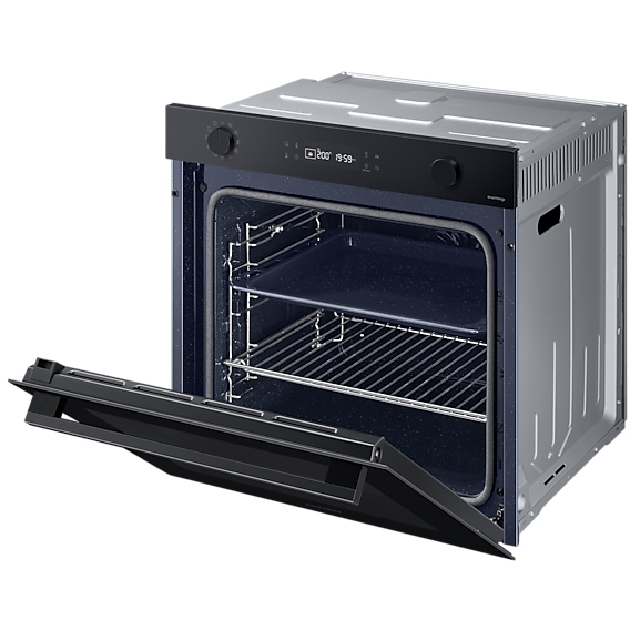 Samsung NV7B41307AK Series 4 Smart Built-In Electric Single Oven with Pyrolytic Cleaning, Black, A+ Rated