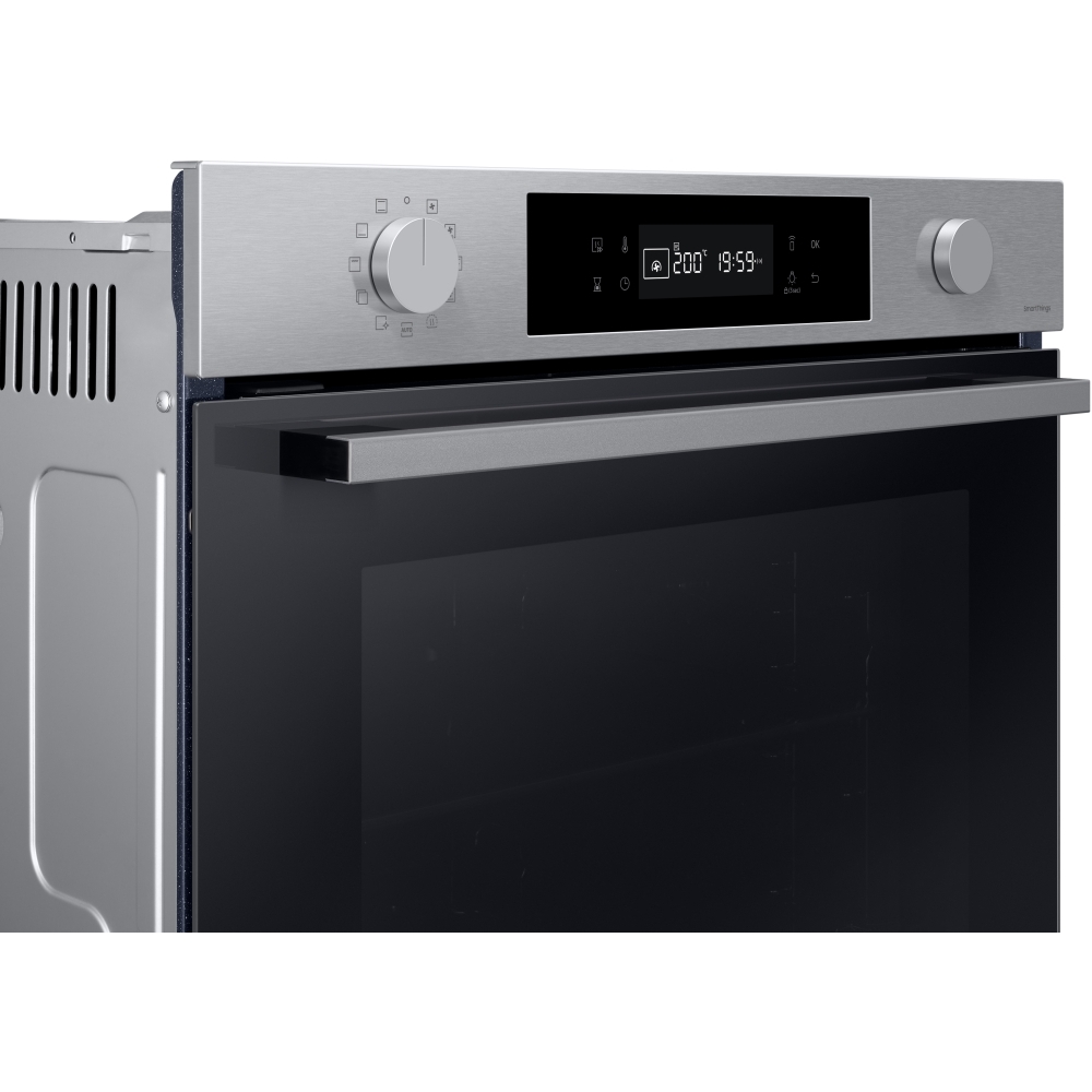 Samsung NV7B41307AS Series 4 Smart Built-In Electric Single Oven with Pyrolytic Cleaning, Stainless Steel, A+ Rated