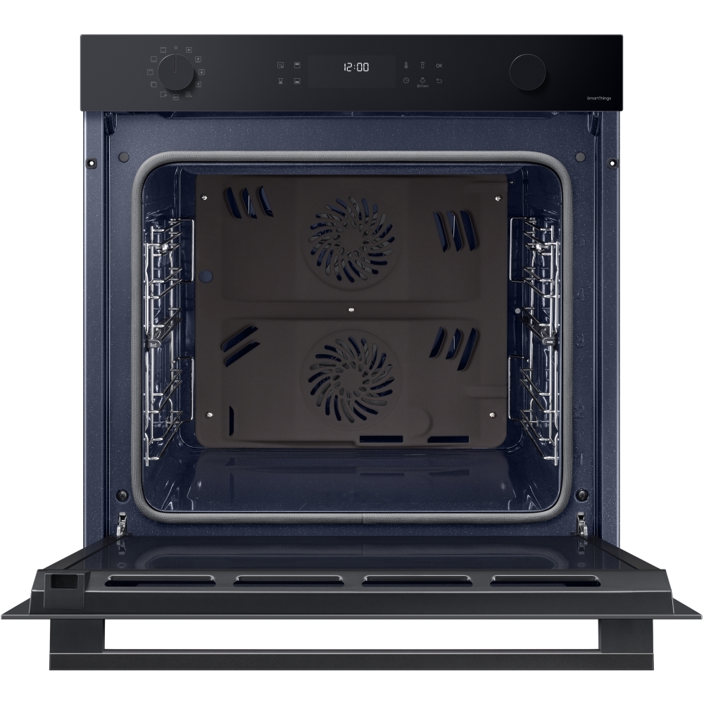 Samsung NV7B44205AK Series 4 Dual Cook Built-In Electric Single Oven, Black, A+ Rated