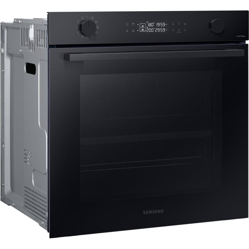Samsung NV7B44205AK Series 4 Dual Cook Built-In Electric Single Oven, Black, A+ Rated