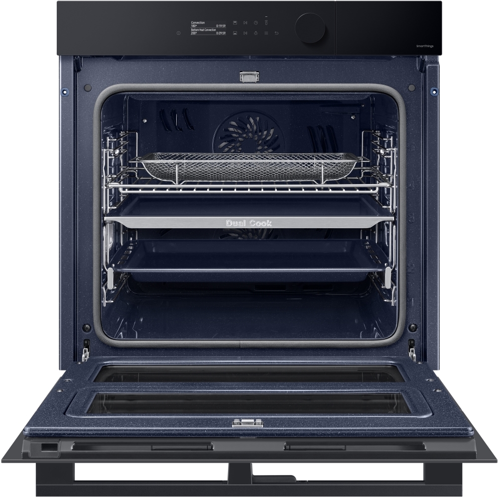 Samsung Series 5 NV7B5775XAK Smart Built-In Electric Single Oven with Pyrolytic Cleaning, Black, A+ Rated