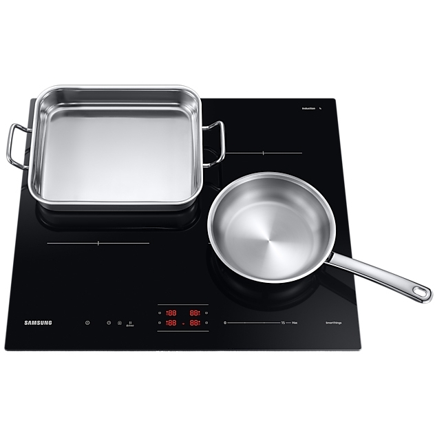 Samsung NZ64B4016FK 59cm Induction Hob, Black