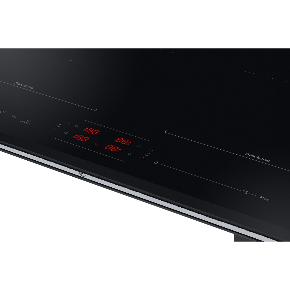 Samsung NZ64B5066KK 59cm Slim Fit Induction Hob with Dual Flex Zone, Black
