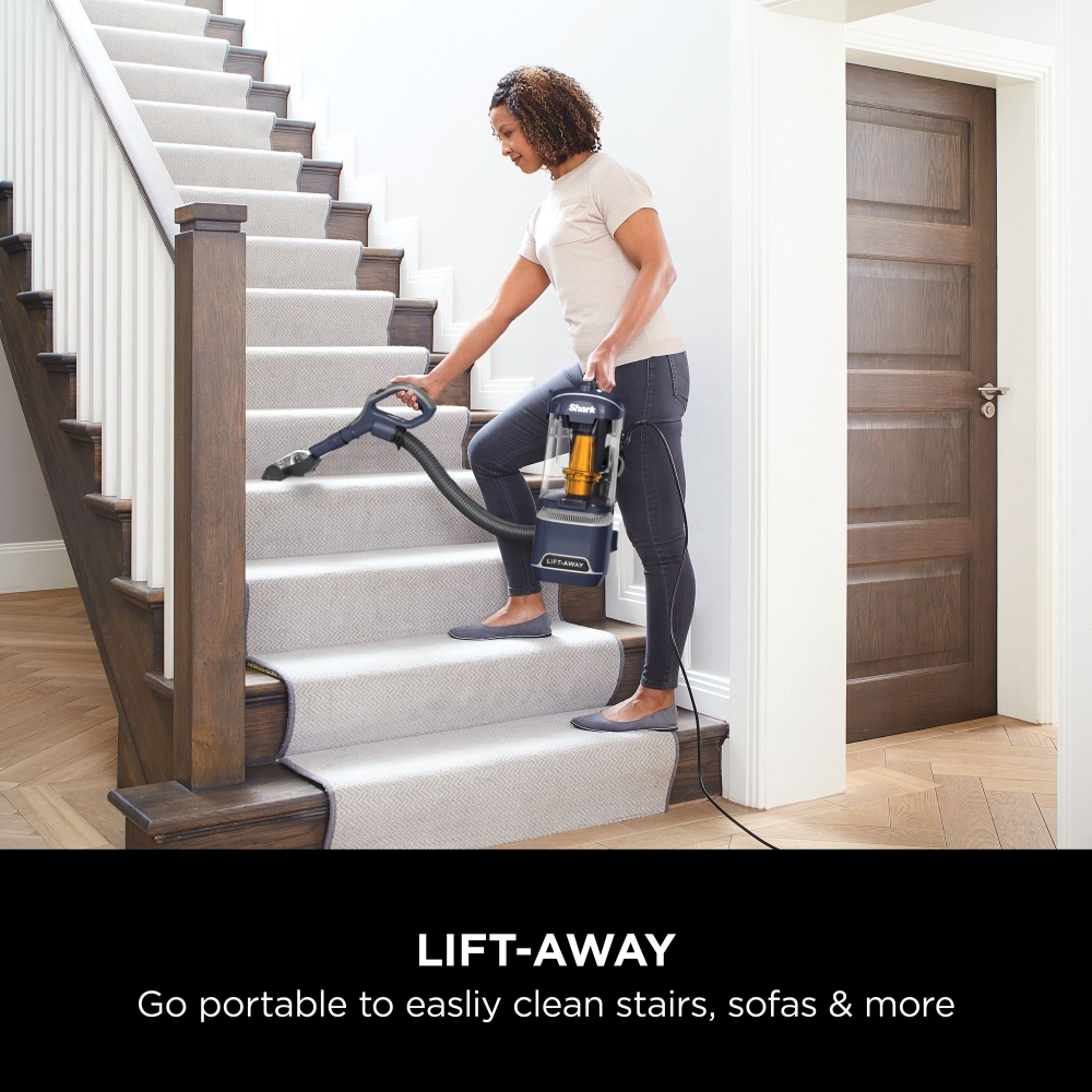 Shark NZ691UK Anti Hair Wrap Upright Vacuum Cleaner with Lift-Away, Grey