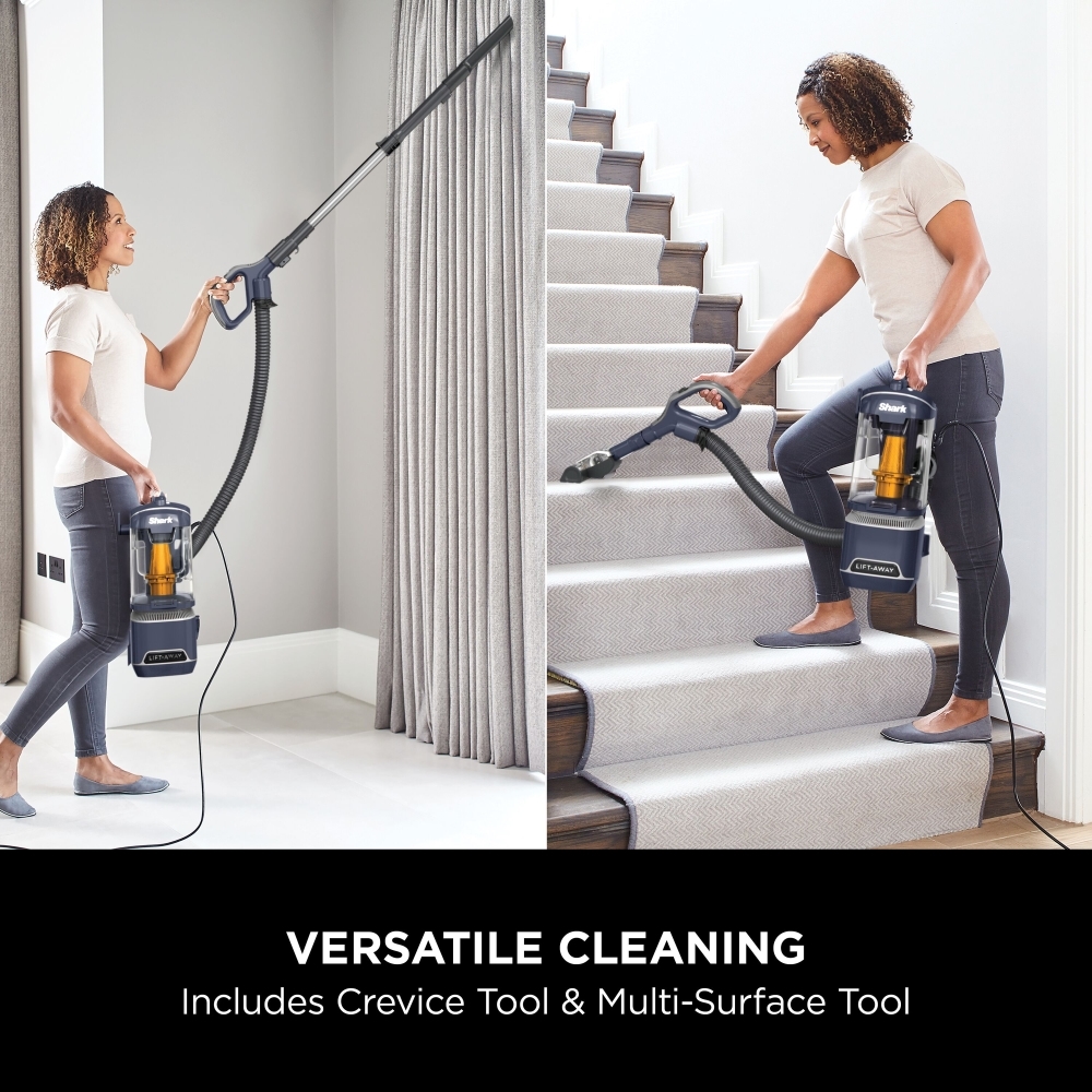 Shark NZ691UK Anti Hair Wrap Upright Vacuum Cleaner with Lift-Away, Grey