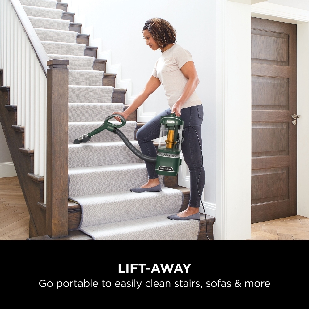 Shark NZ691UKT Anti Hair Wrap Upright Vacuum Cleaner with Lift-Away, Pet Model, Grey