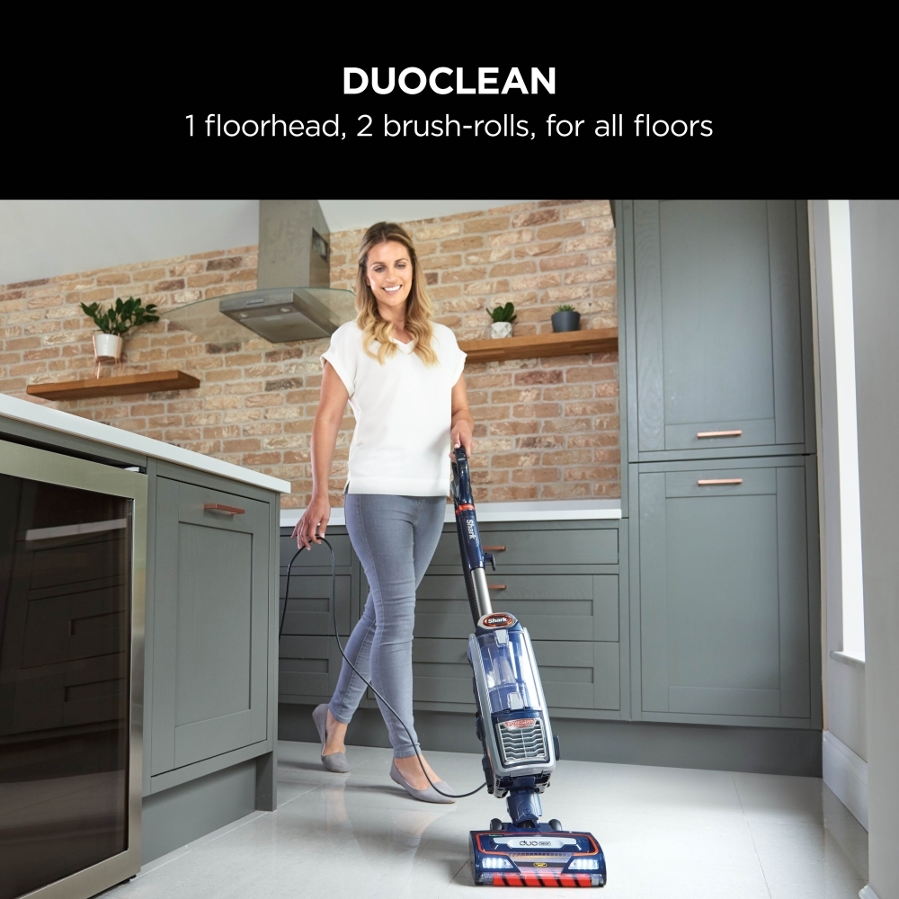 Shark NZ801UKT Upright Vacuum Cleaner, Blue Marks Electrical