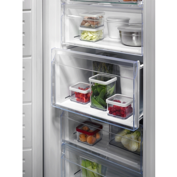 AEG OAG6N281EW No Frost Tall Freezer, White, E Rated
