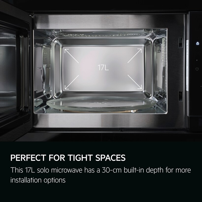 AEG OB6GM171SB Built-In Microwave with Grill, Black