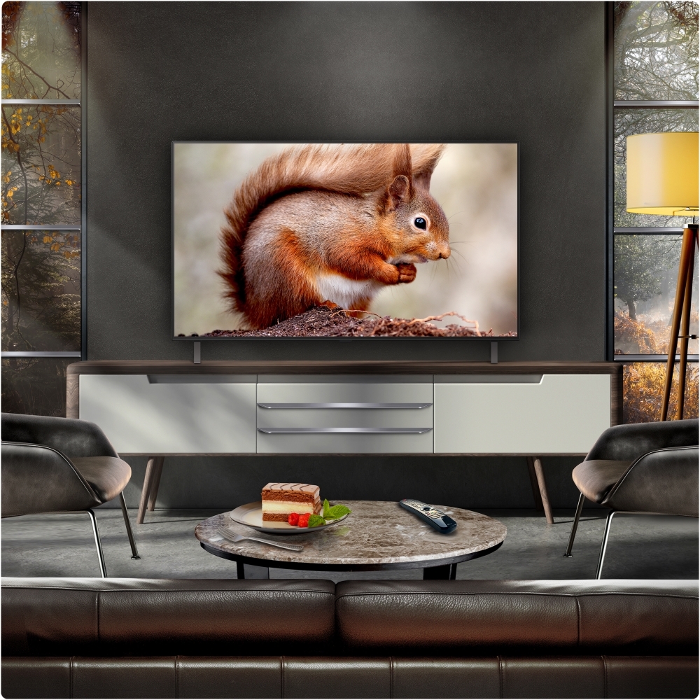 LG OLED48B56LA 48" OLED Smart Television, 4K Ultra HD, Black, G Rated