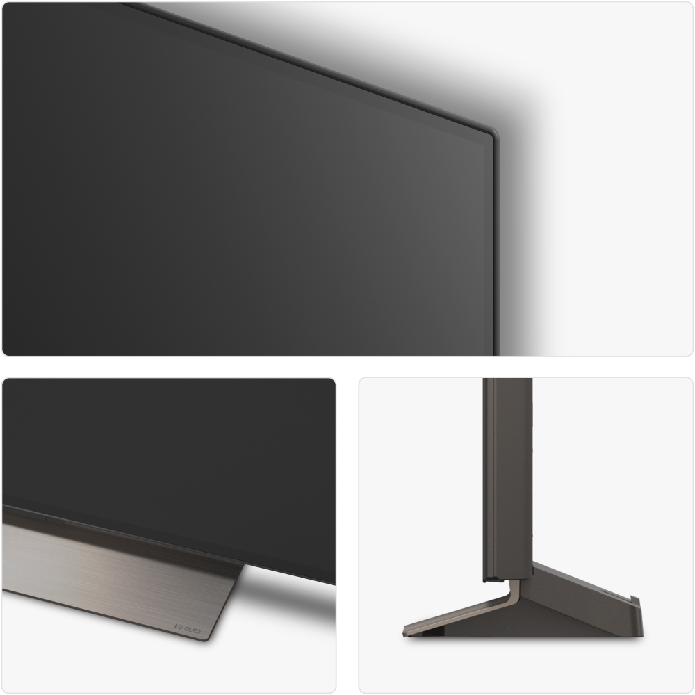 LG OLED48C56LB 48" OLED Smart Television, 4K Ultra HD, Black, G Rated