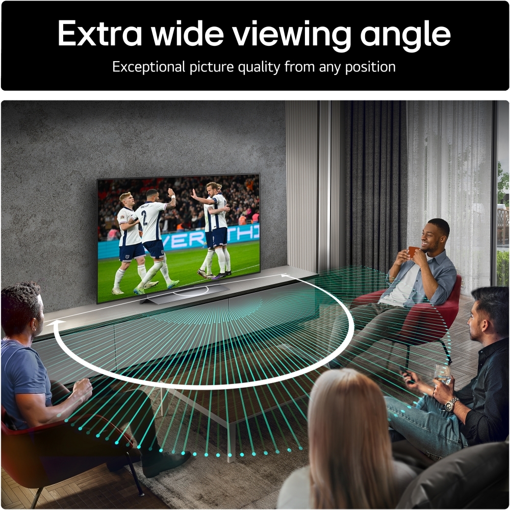 LG OLED48G56LS 48" OLED Smart Television, 4K Ultra HD, Black, F Rated