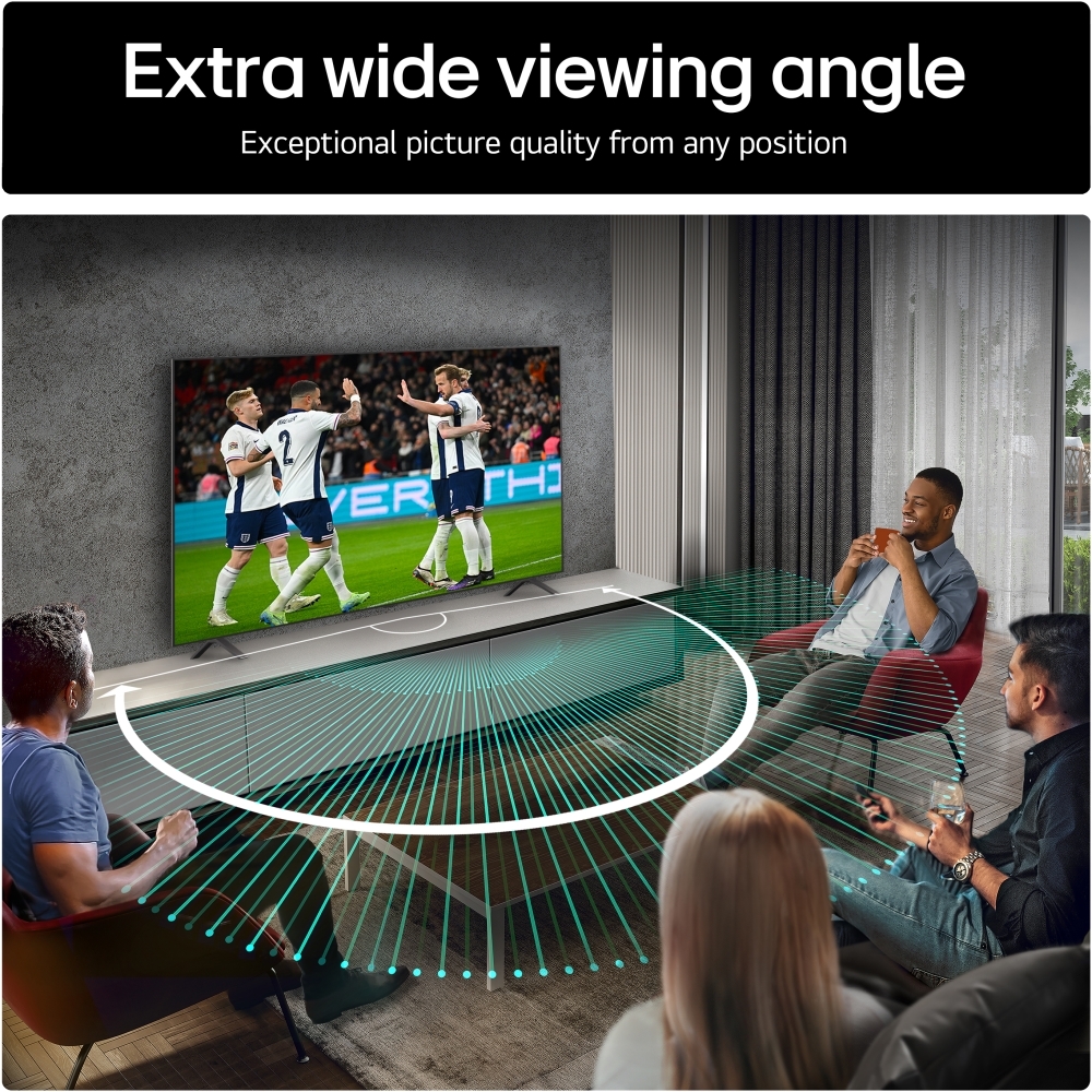 LG OLED55B56LA 55" OLED Smart Television, 4K Ultra HD, Black, F Rated