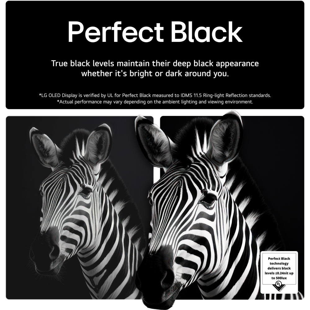 LG OLED55B56LA 55" OLED Smart Television, 4K Ultra HD, Black, F Rated