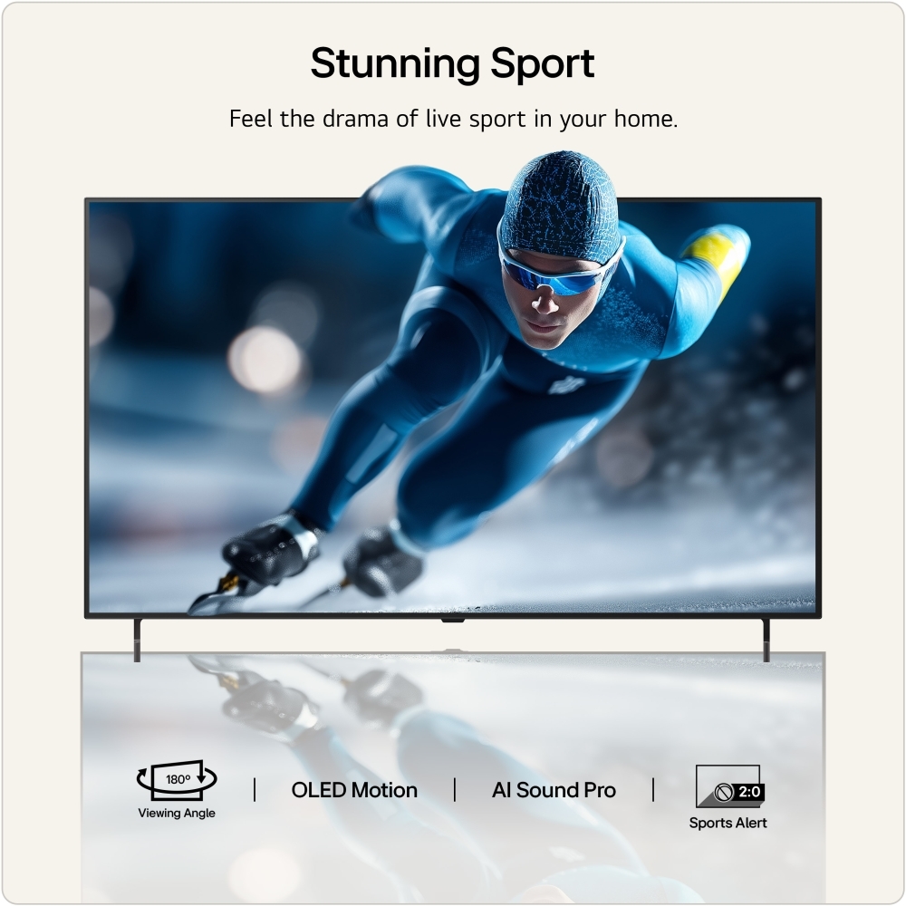 LG OLED55B6ELC.AEK 55" OLED Smart Television, 4K Ultra HD, F Rated