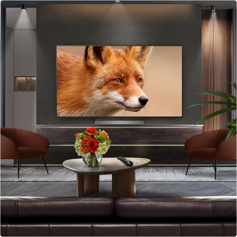 LG OLED55C56LB 55" OLED Smart Television, Umber Brown, 4K Ultra HD, G Rated