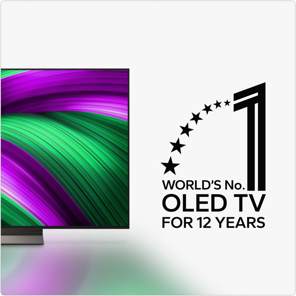 LG OLED55C56LB 55" OLED Smart Television, Umber Brown, 4K Ultra HD, G Rated