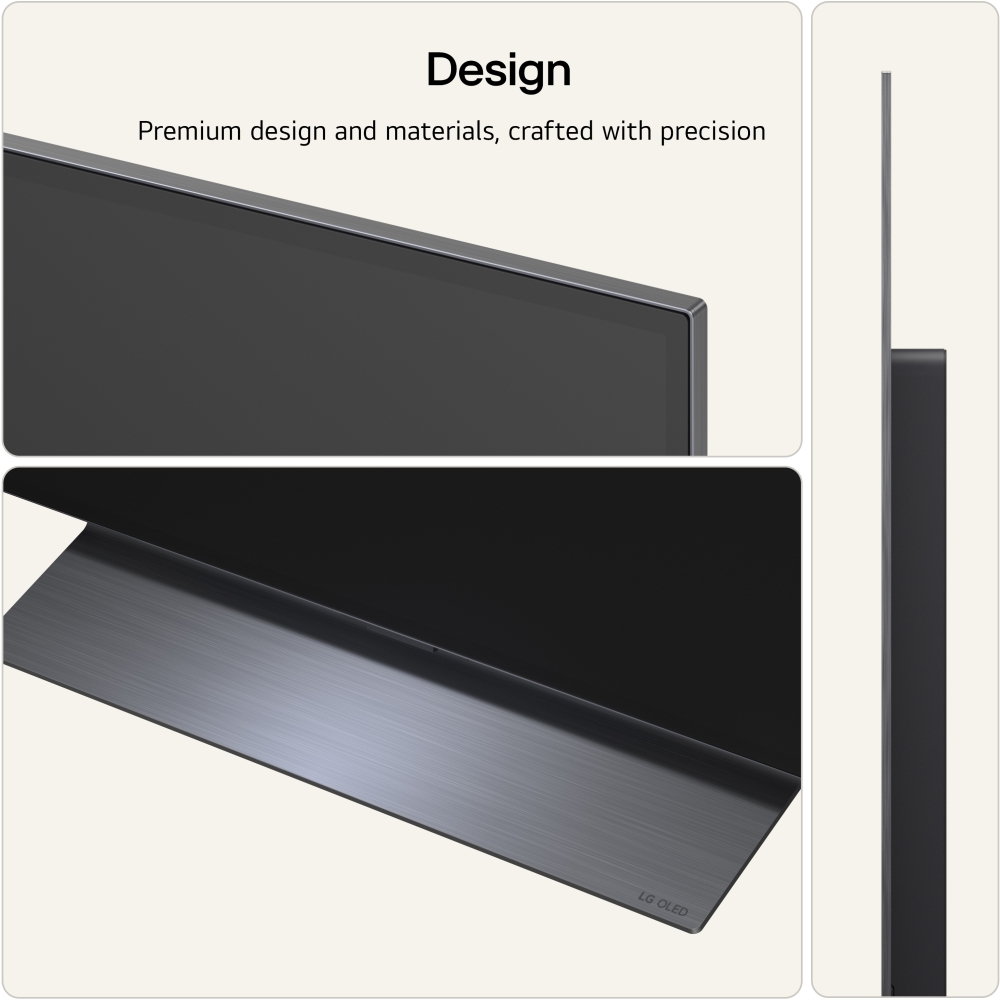 LG OLED55C66LB.AEK 55" OLED evo Smart Television, 4K Ultra HD, in bright and dark rooms, G Rated