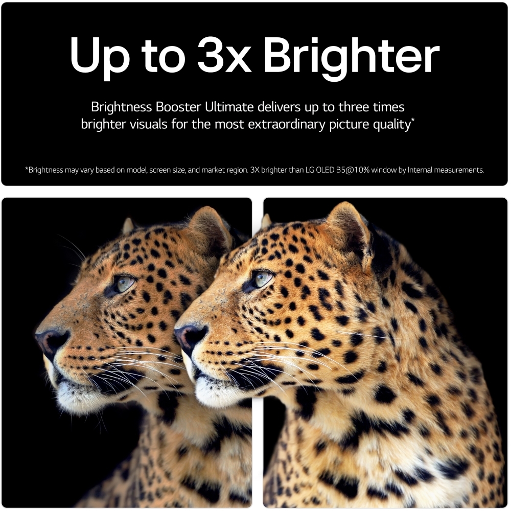 LG OLED55G54LW 55" OLED Smart Television, 4K Ultra HD, Silver, E Rated