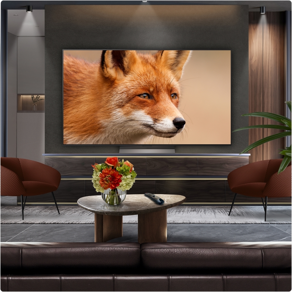 LG OLED65C56LB 65" OLED Smart Television, Umber Brown, 4K Ultra HD, F Rated