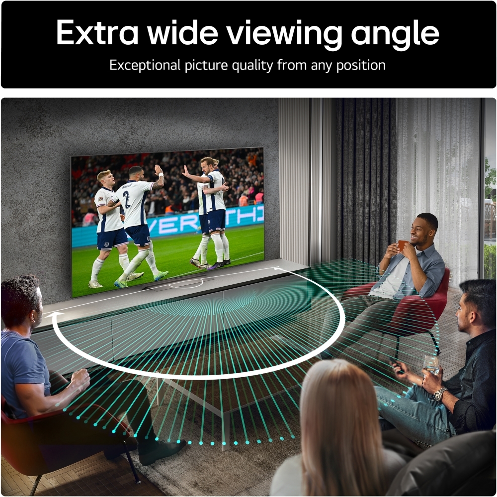 LG OLED65C56LB 65" OLED Smart Television, Umber Brown, 4K Ultra HD, F Rated