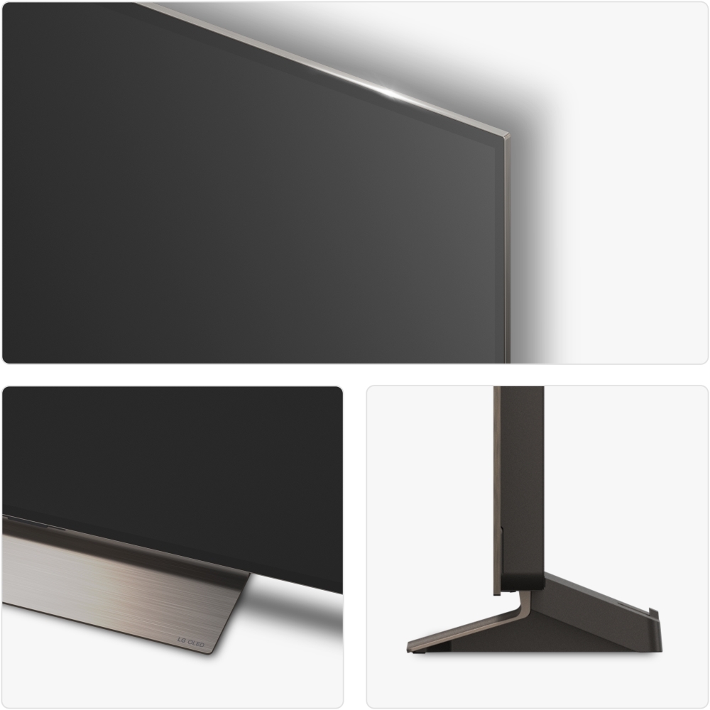 LG OLED65C56LB 65" OLED Smart Television, Umber Brown, 4K Ultra HD, F Rated