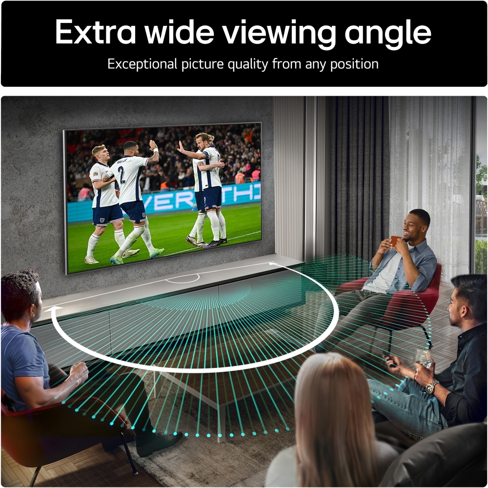 LG OLED65G54LW 65" OLED Smart Television, 4K Ultra HD, Silver, E Rated