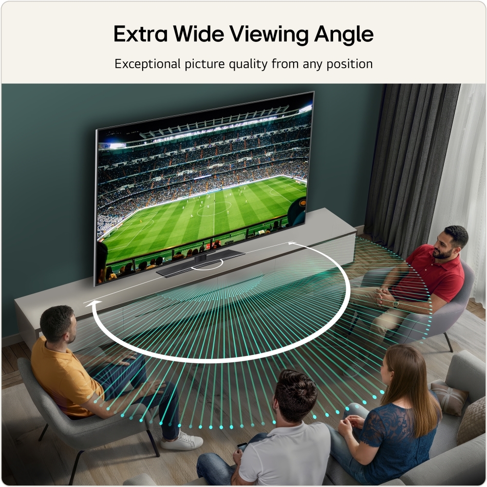 LG OLED65G66LS.AEK 65" OLED evo Smart Television, 4K Ultra HD, in bright and dark rooms, E Rated