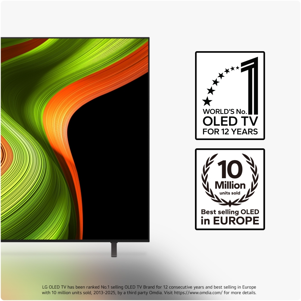 LG OLED77B56LA 77" OLED Smart Television, Umber Brown, 4K Ultra HD, F Rated