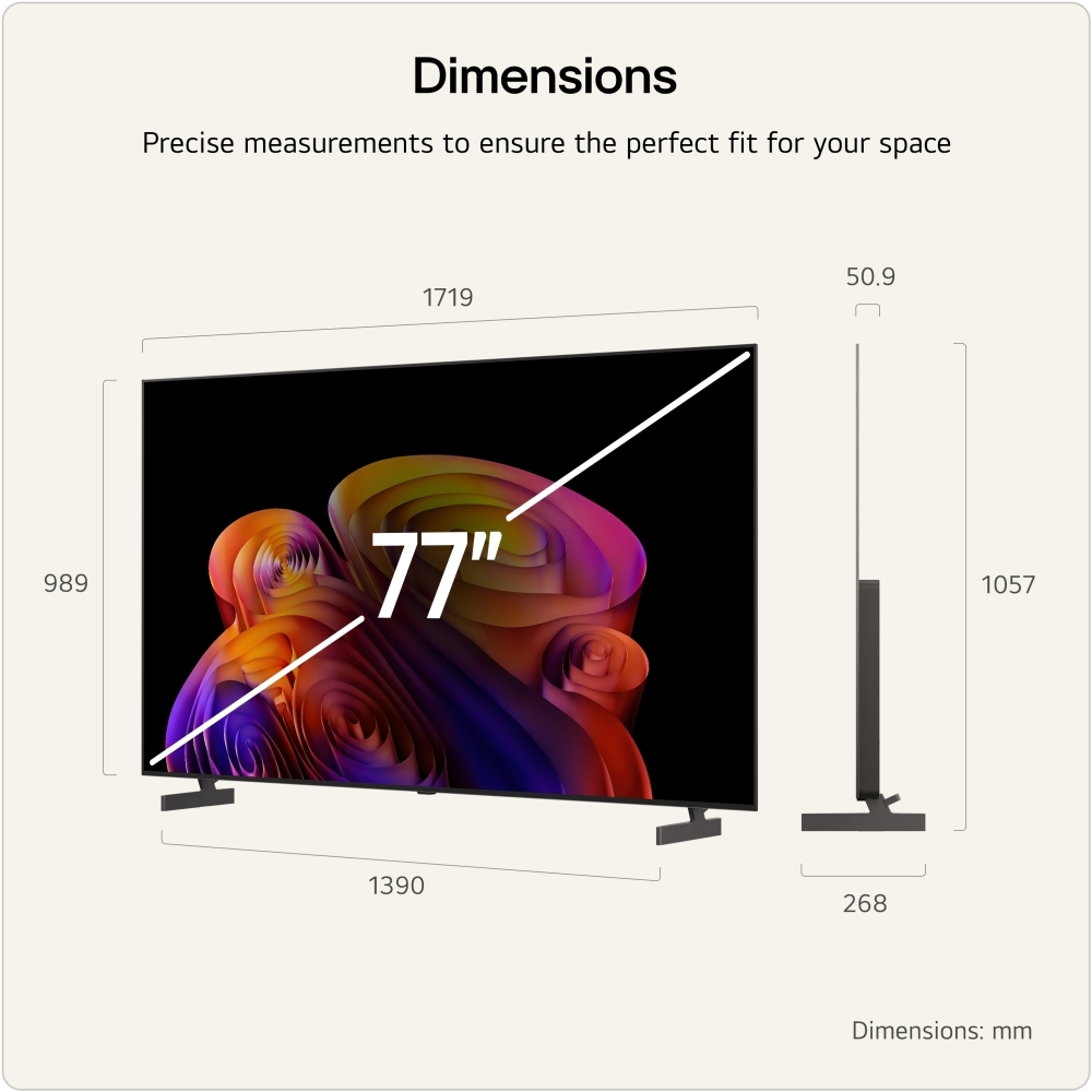 LG OLED77B6ELC.AEK 77" OLED Smart Television, 4K Ultra HD, E Rated