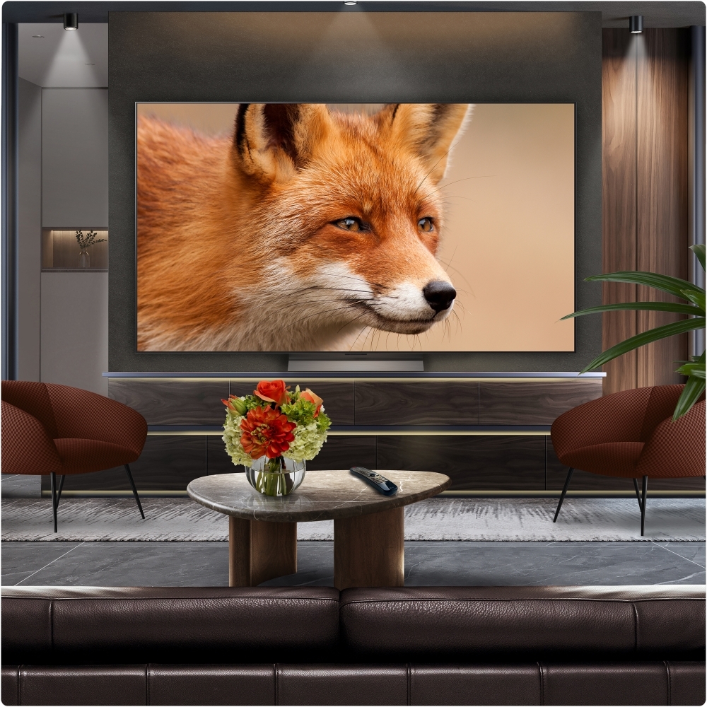 LG OLED77C56LB 77" OLED Smart Television, Umber Brown, 4K Ultra HD, F Rated