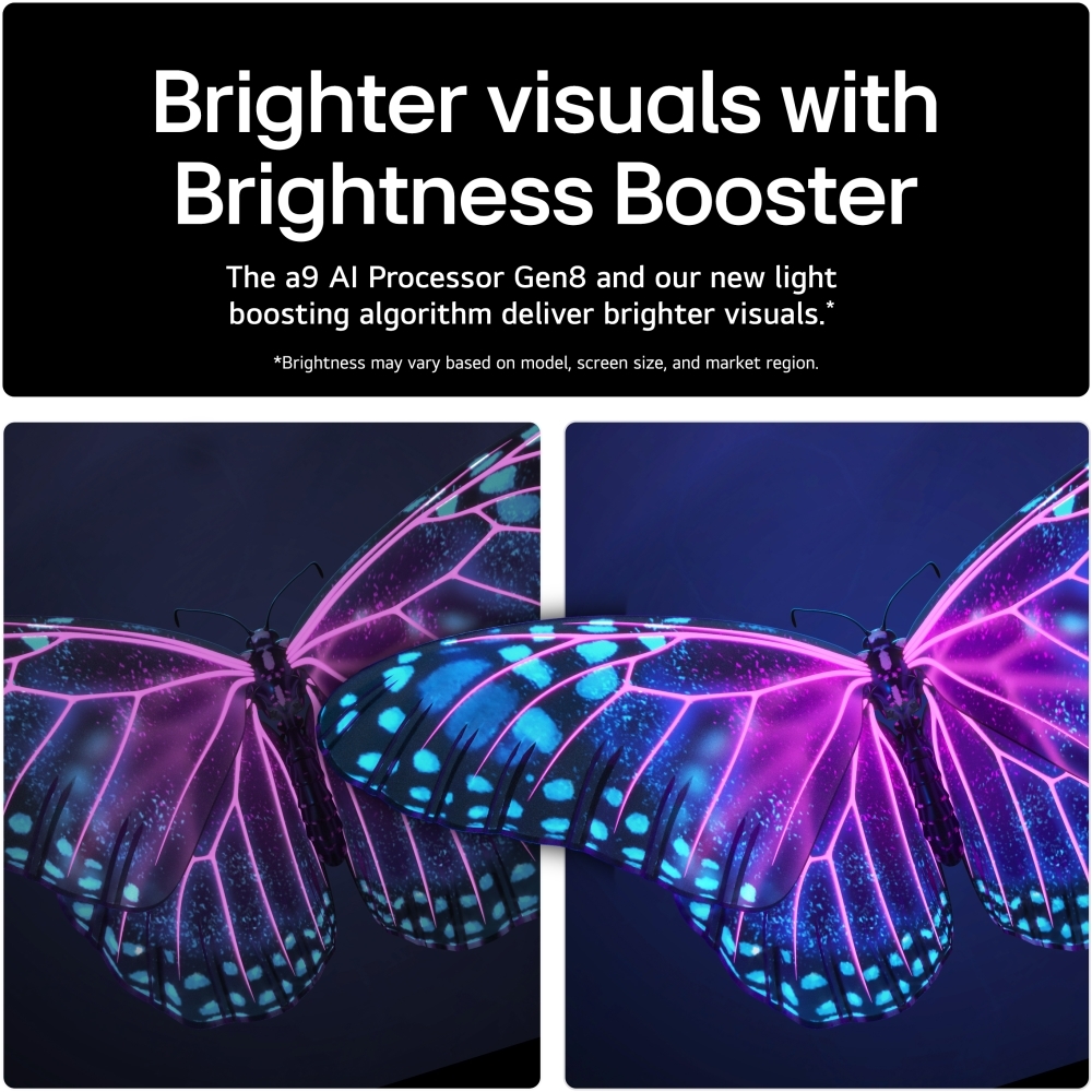 LG OLED77C56LB 77" OLED Smart Television, Umber Brown, 4K Ultra HD, F Rated