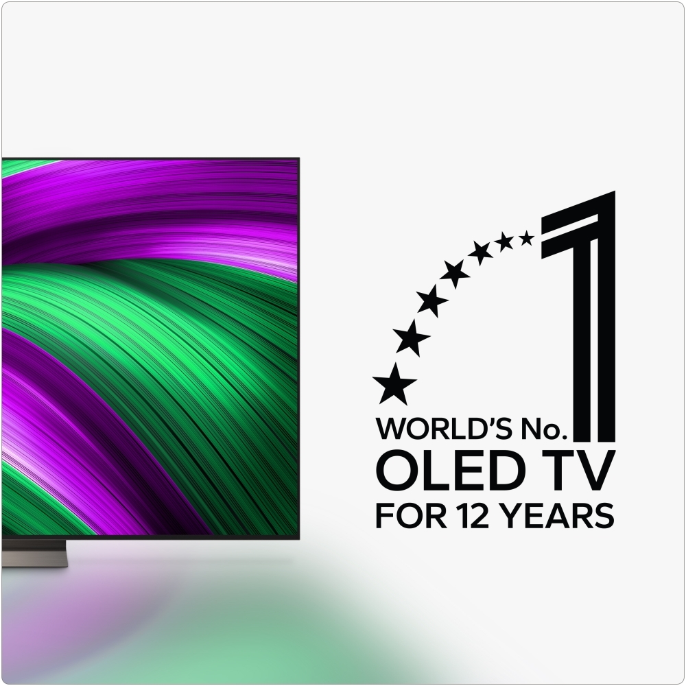 LG OLED77C56LB 77" OLED Smart Television, Umber Brown, 4K Ultra HD, F Rated