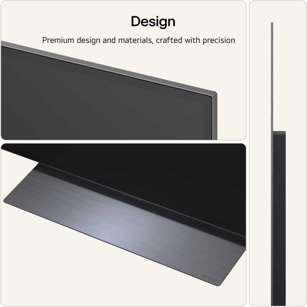 LG OLED77C66LB.AEK 77" OLED evo Smart Television, 4K Ultra HD, in bright and dark rooms, E Rated