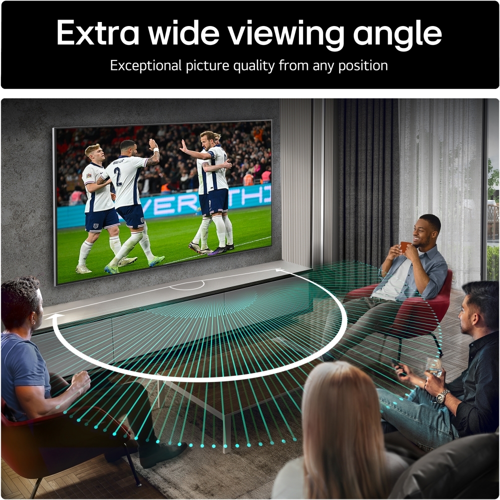 LG OLED77G54LW 77" OLED Smart Television, 4K Ultra HD, Silver, E Rated