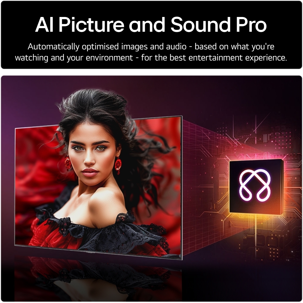 LG OLED83B56LA 83" OLED Smart Television, Umber Brown, 4K Ultra HD, Black, F Rated